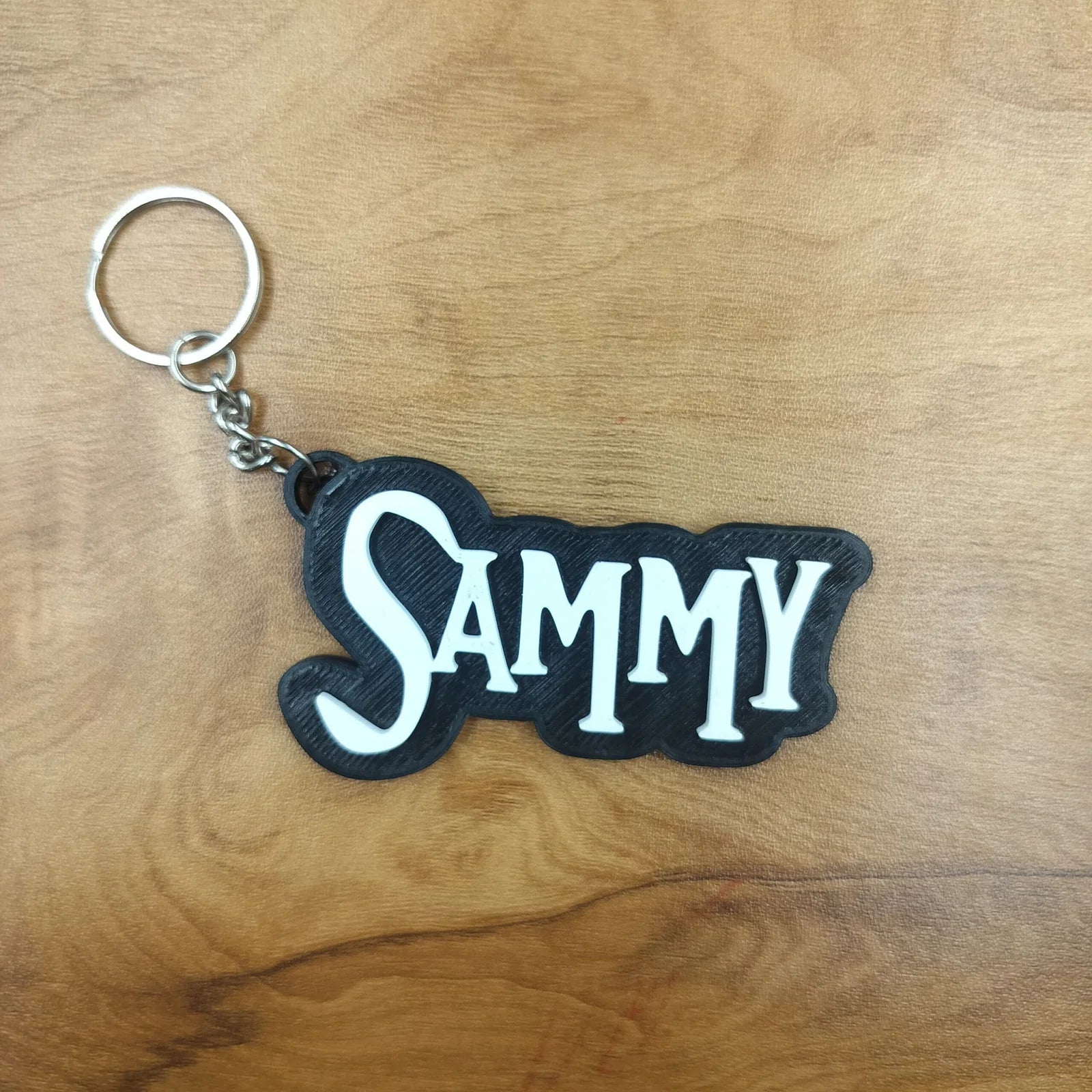 Print Cord Latest Designer Name Keychains