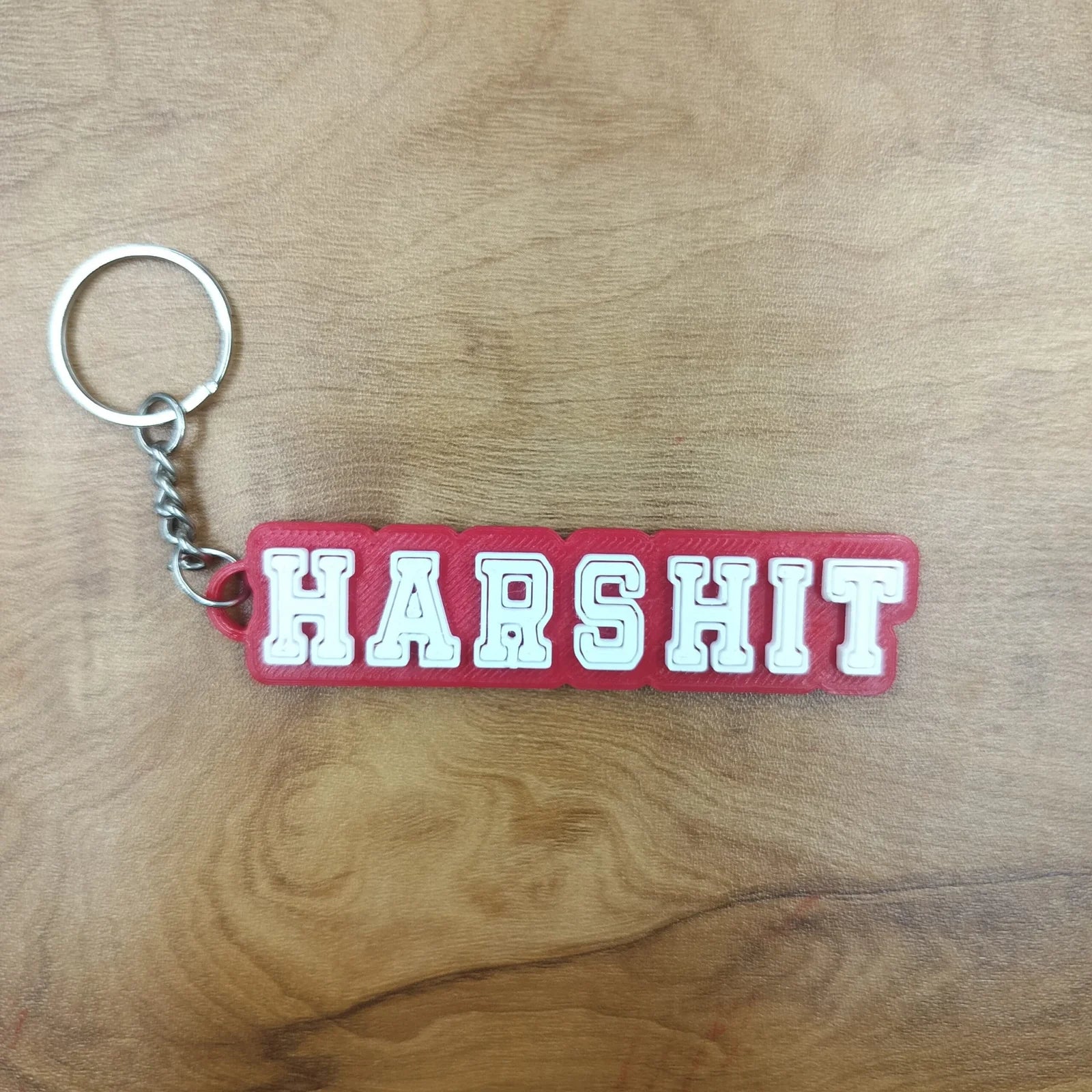 Print Cord Latest Designer Name Keychains