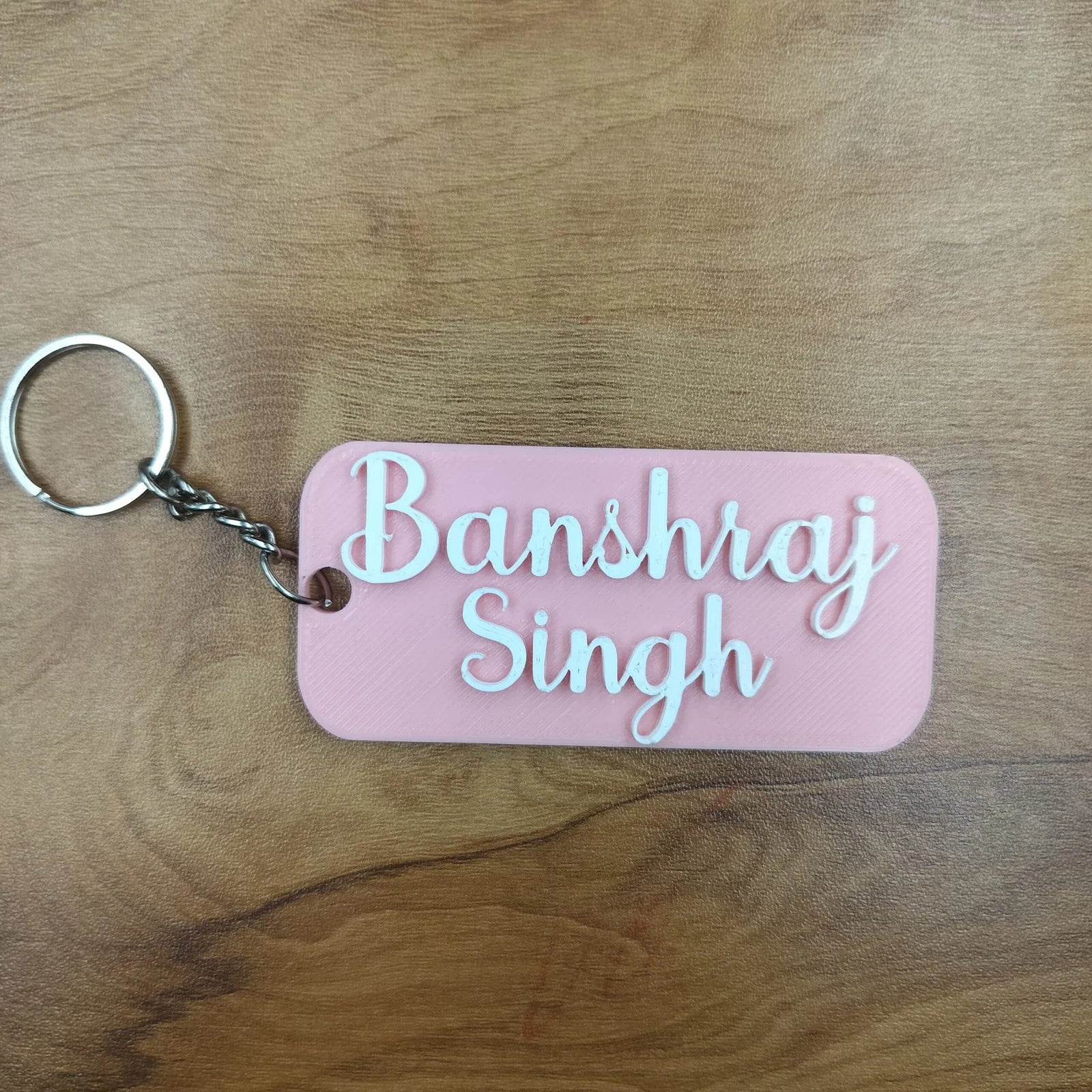 Print Cord Latest Designer Name Keychains