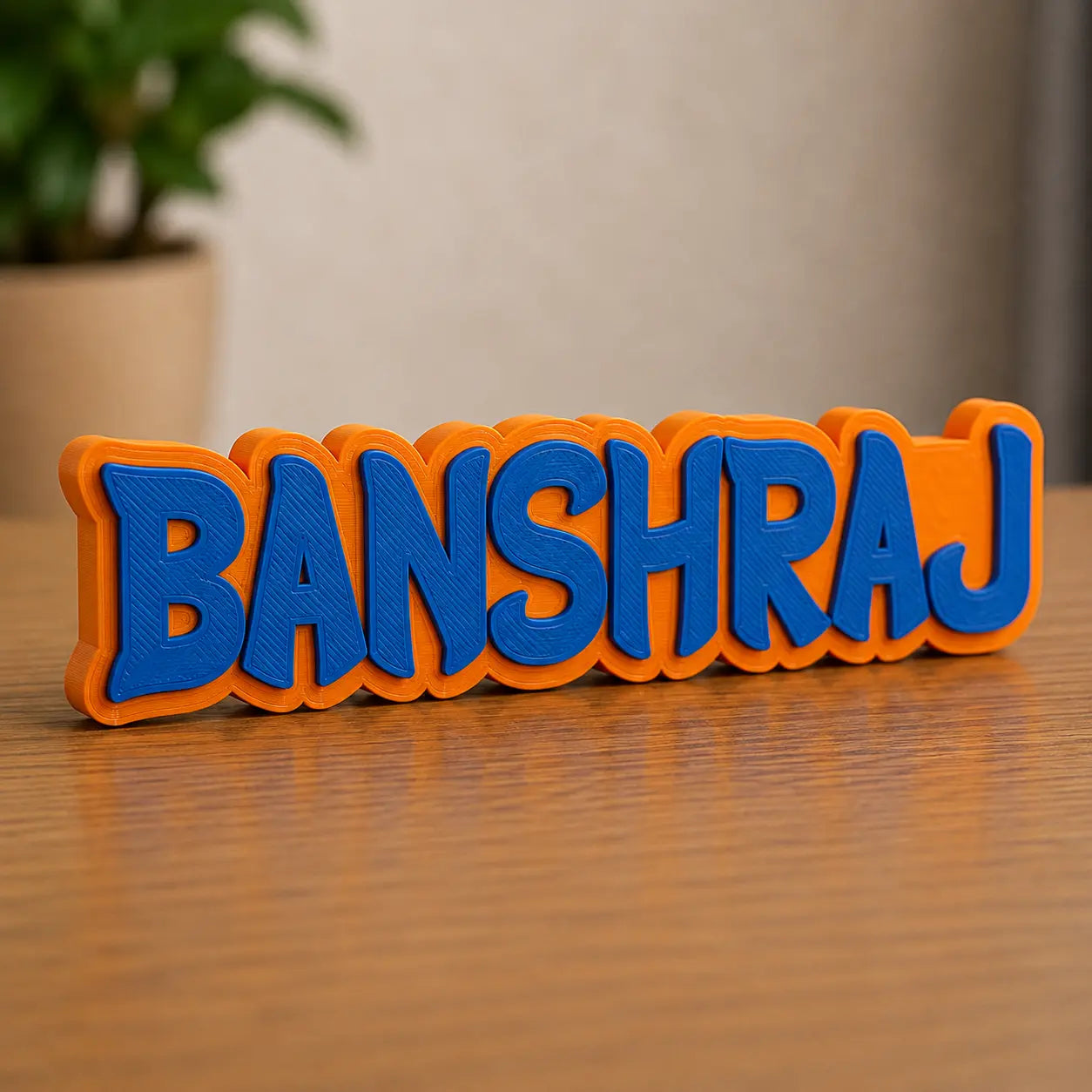PrintCord Name Table Top Design 03