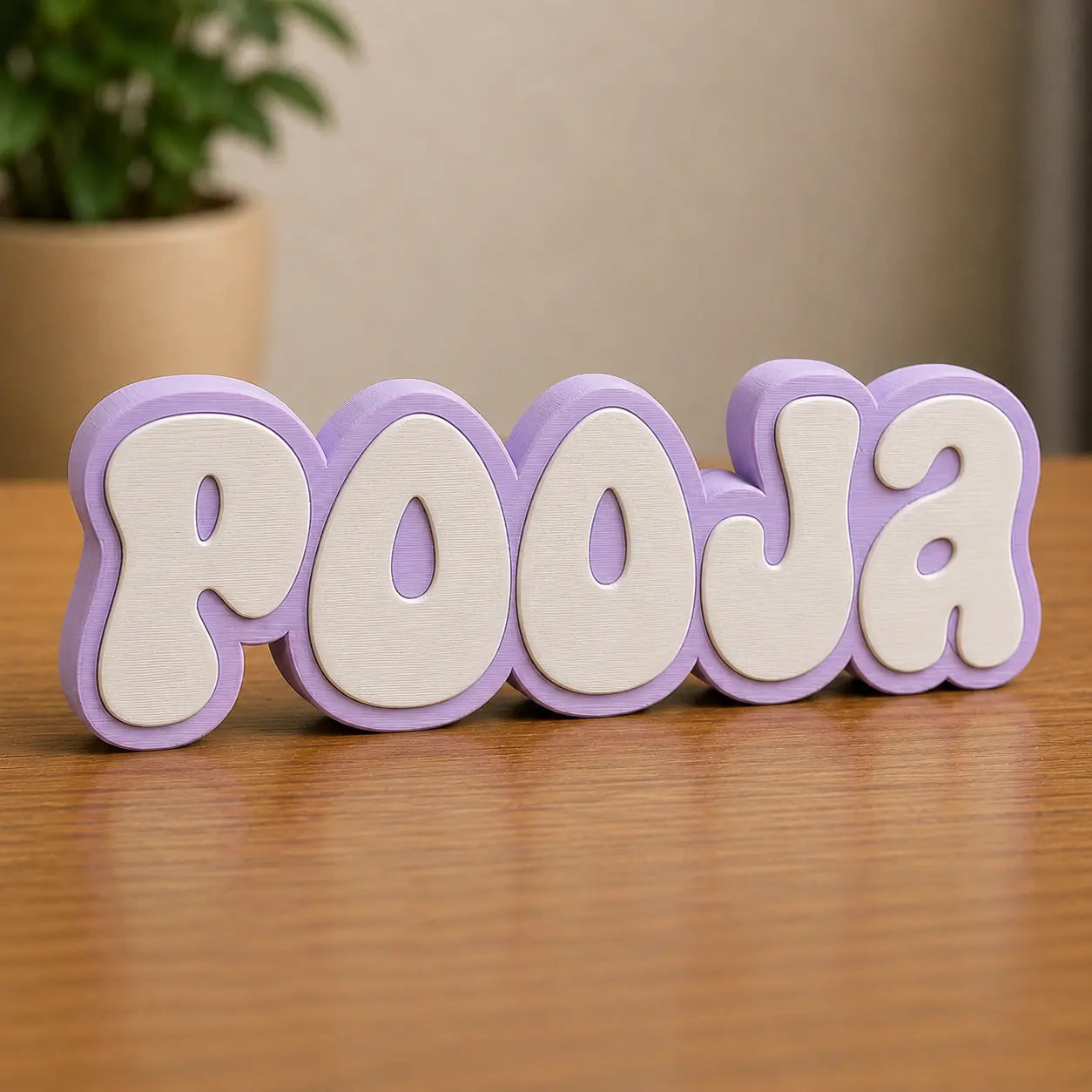 PrintCord Name Table Top Design 05
