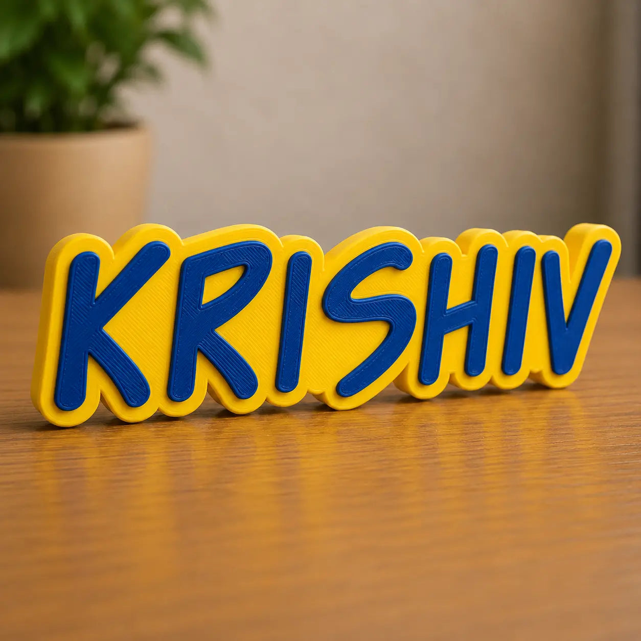 PrintCord Name Table Top Design 07