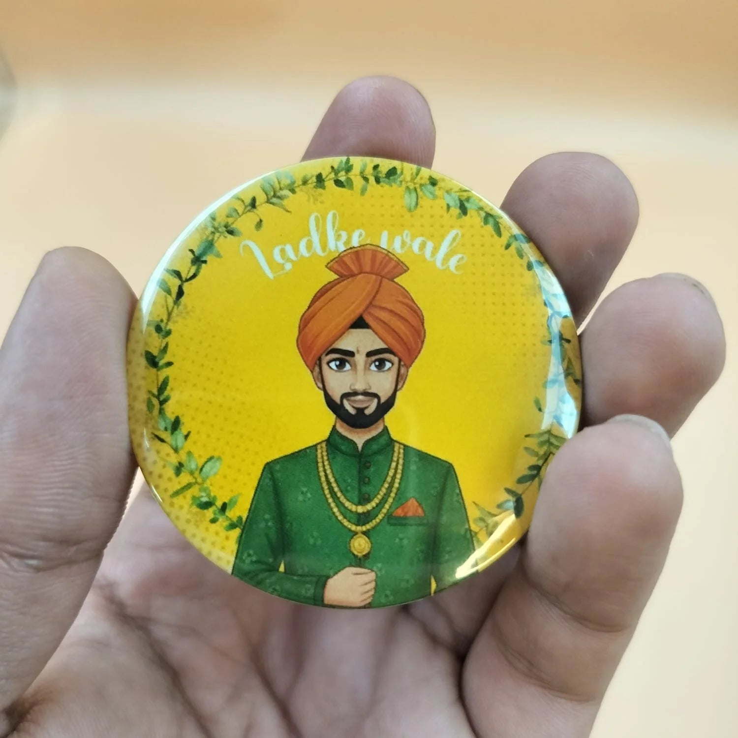 Ladke Wale Wedding Badges