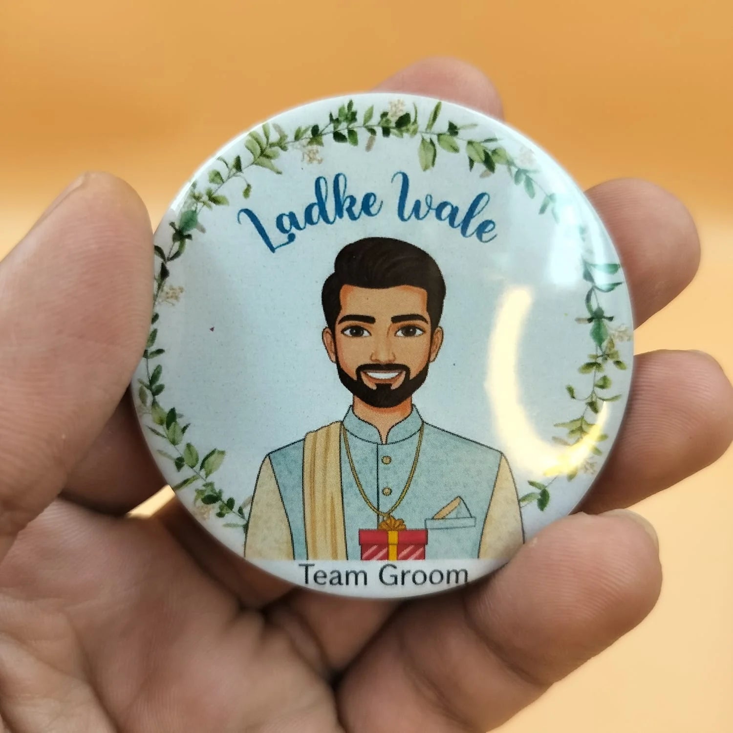 Ladke Wale Wedding Badges