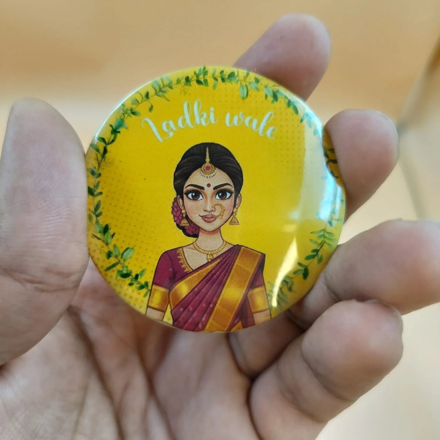 Ladki Wale Wedding Badges