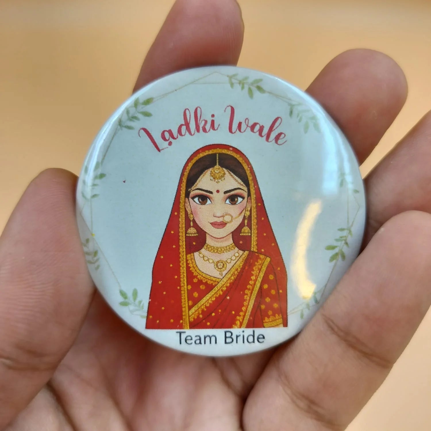 Ladki Wale Wedding Badges