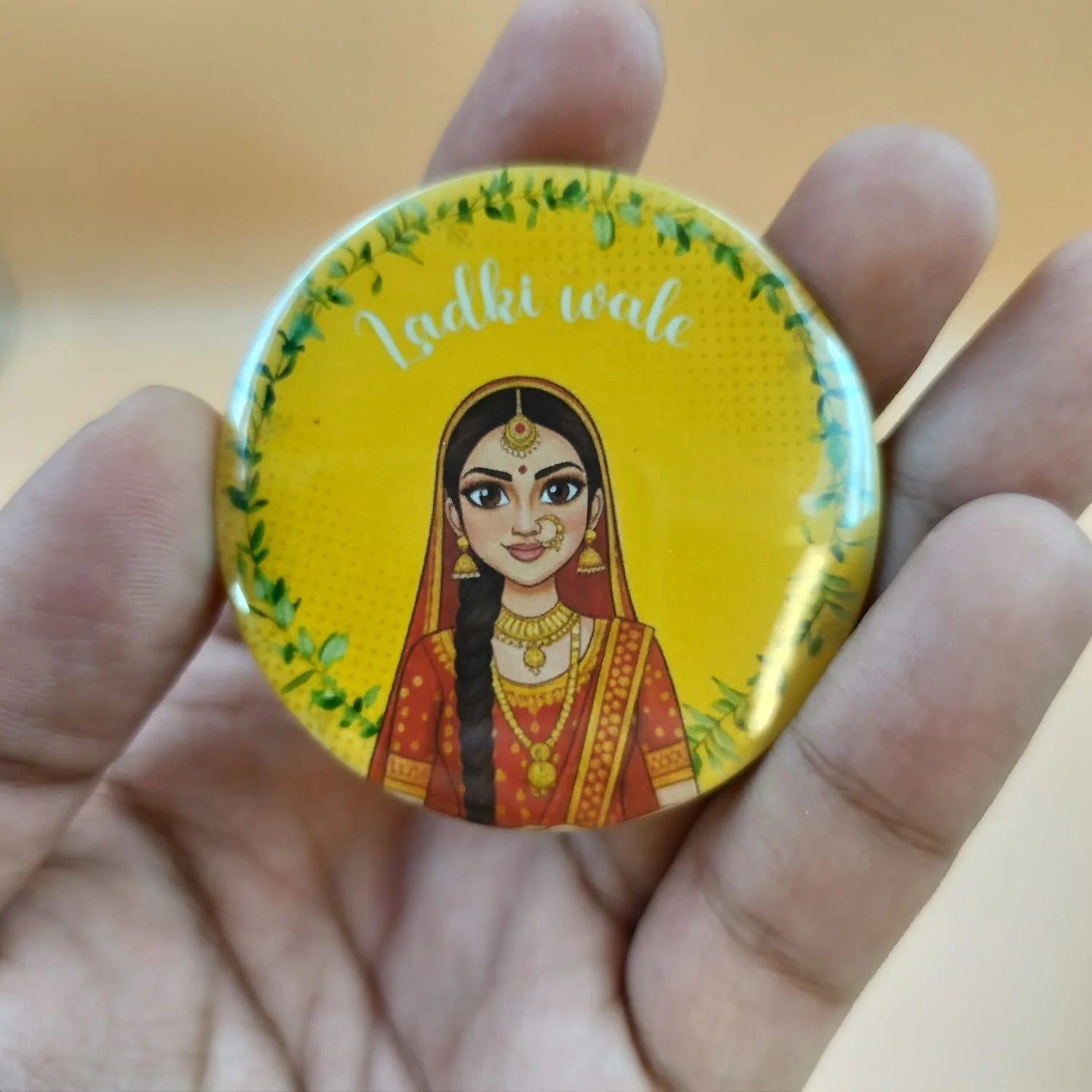 Ladki Wale Wedding Badges