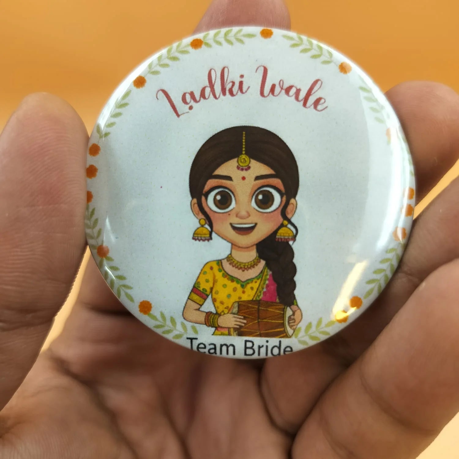 Ladki Wale Wedding Badges