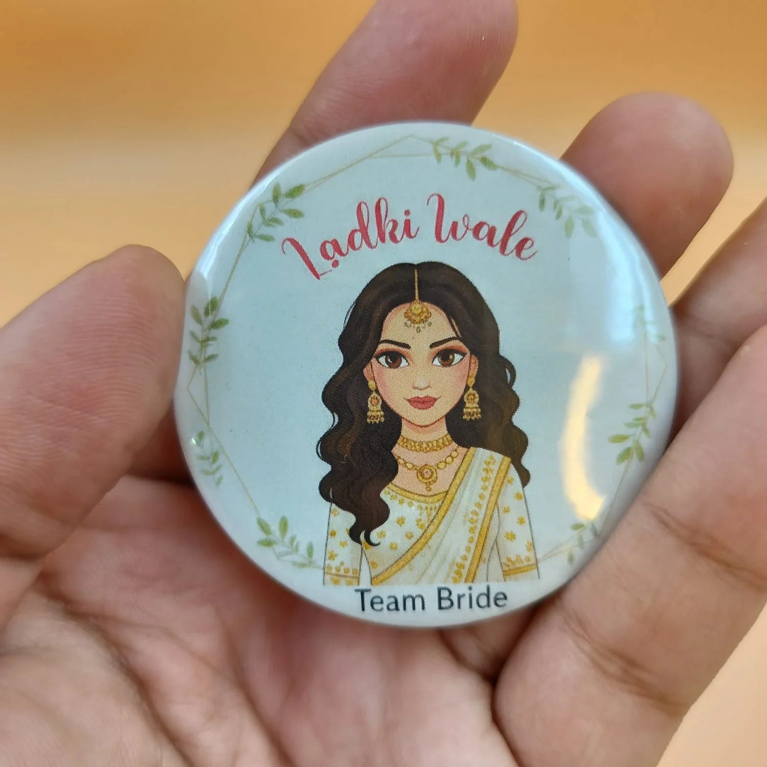 Ladki Wale Wedding Badges