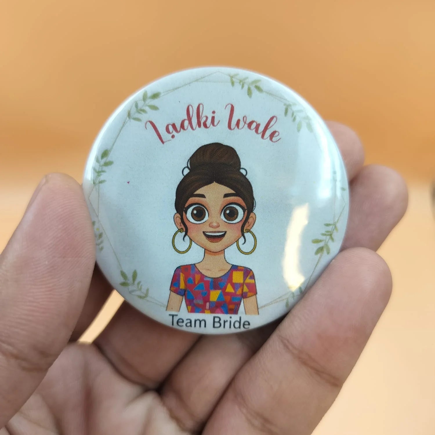 Ladki Wale Wedding Badges
