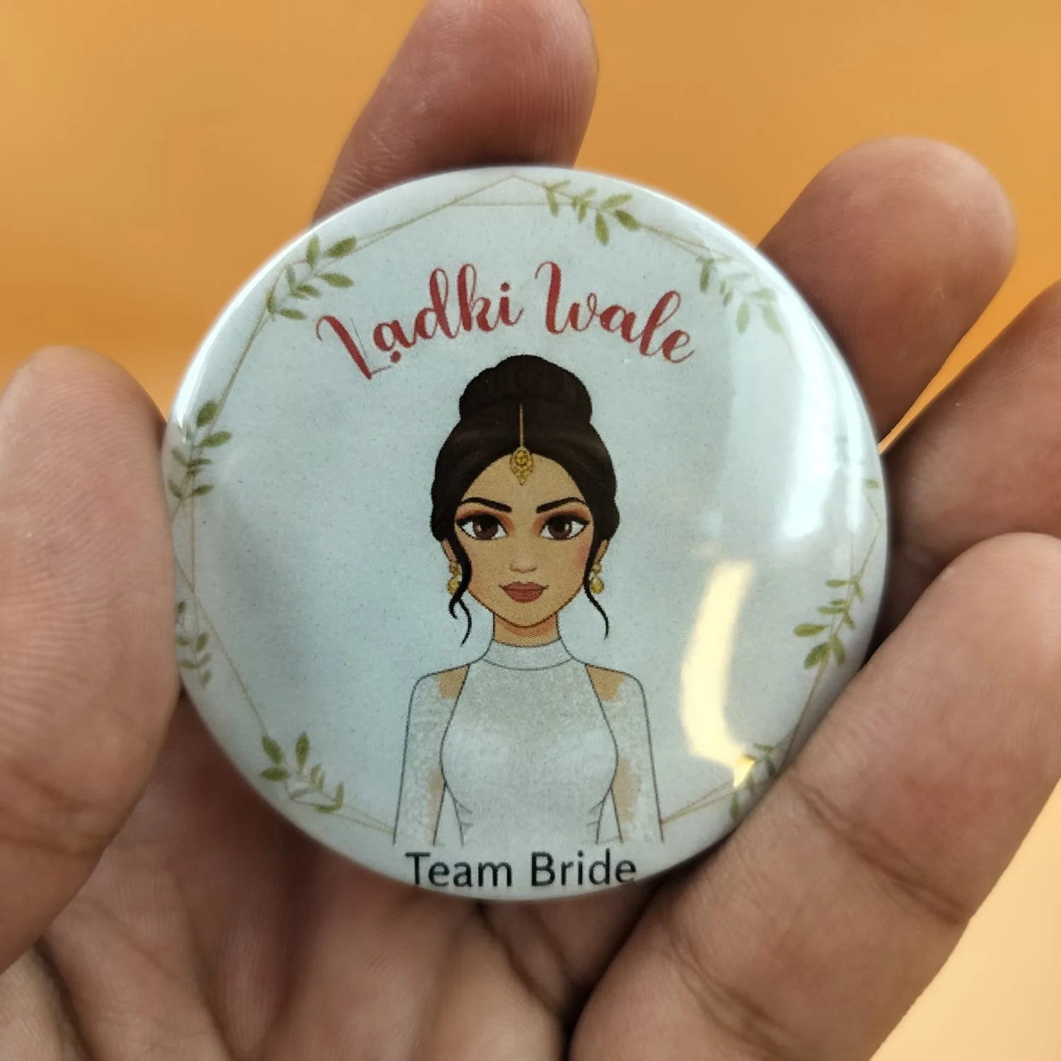Ladki Wale Wedding Badges