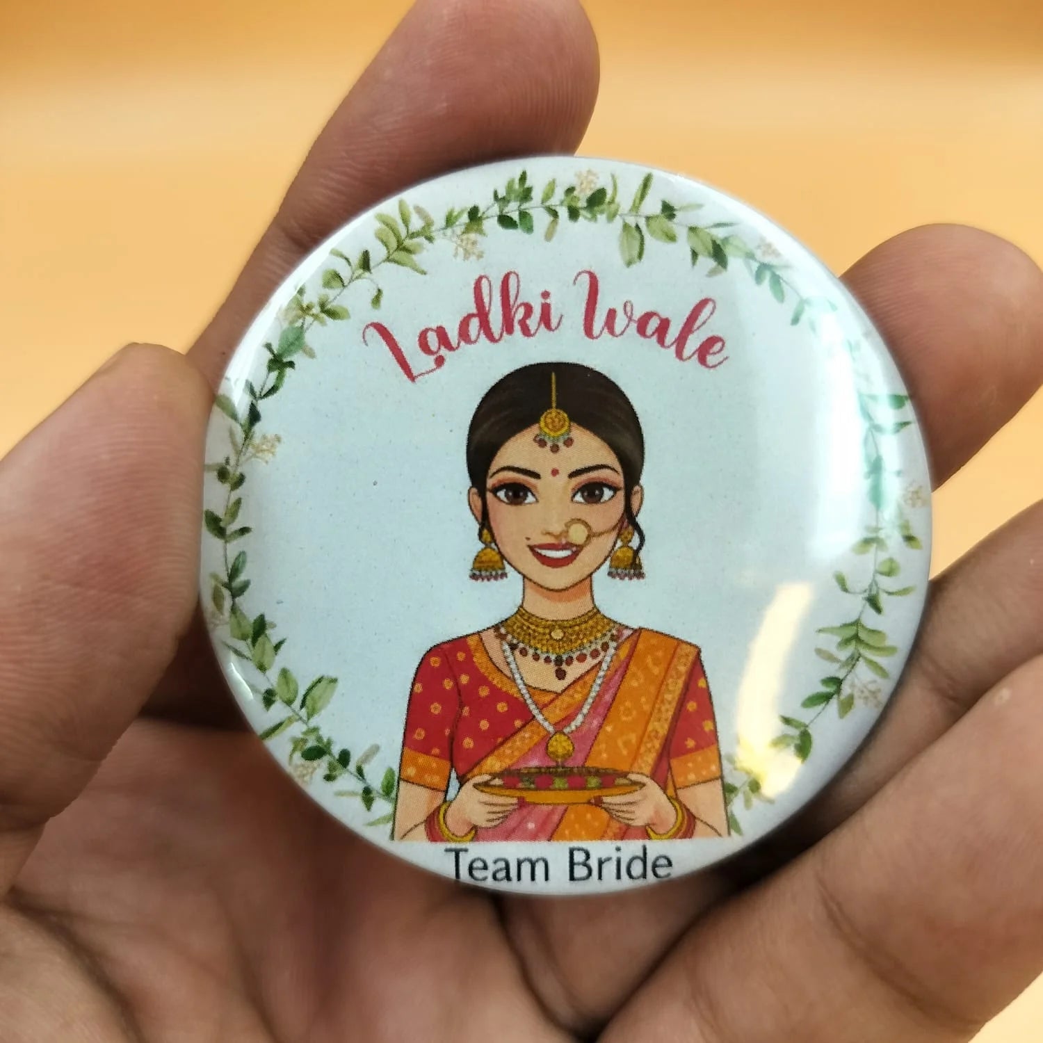 Ladki Wale Wedding Badges