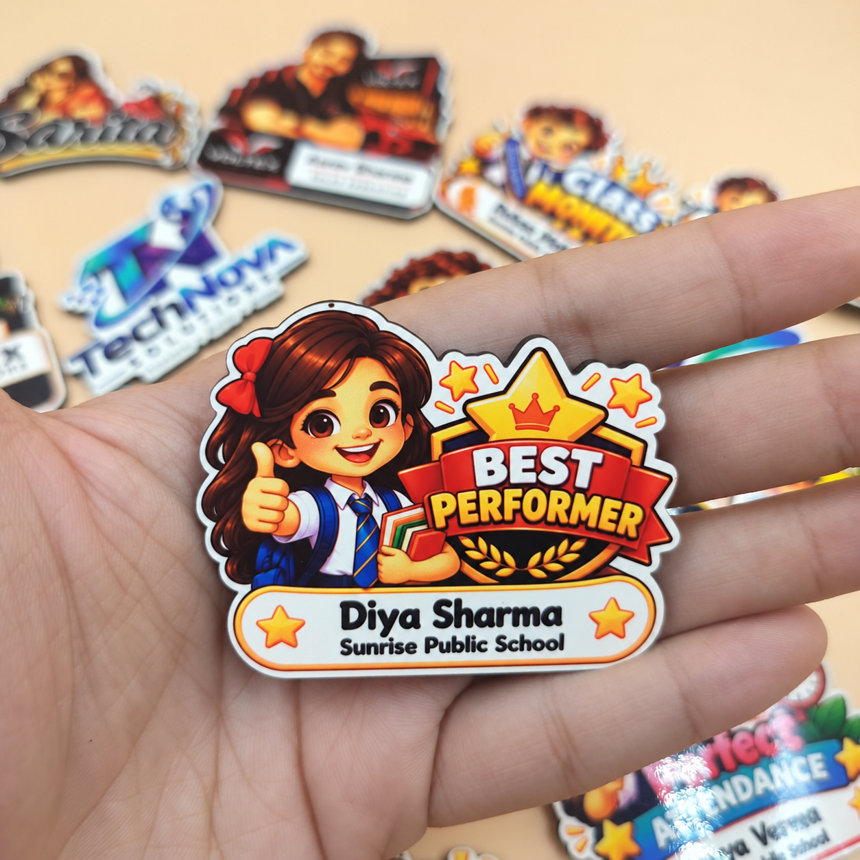 Customized Magnetic Badge