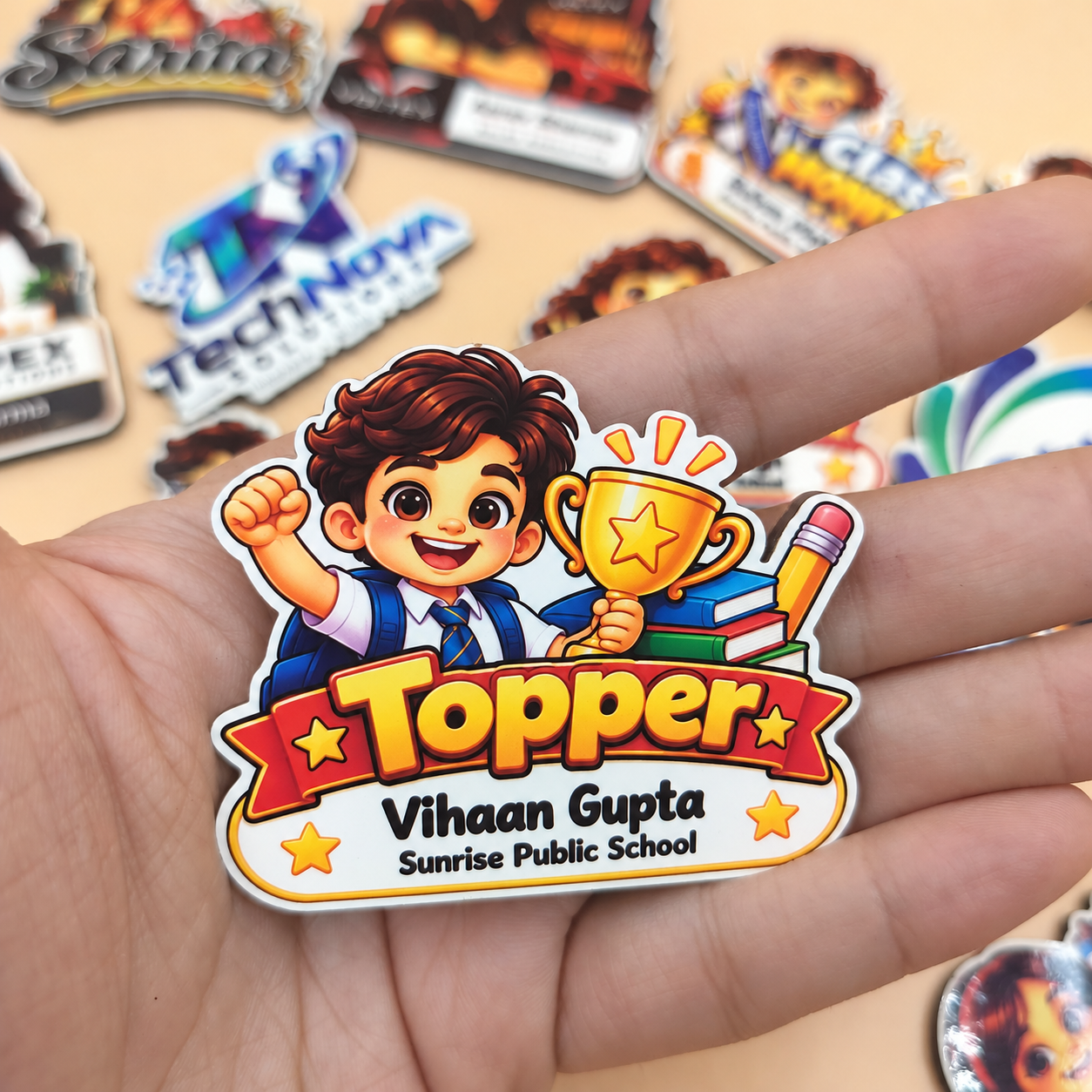 Customized Magnetic Badge