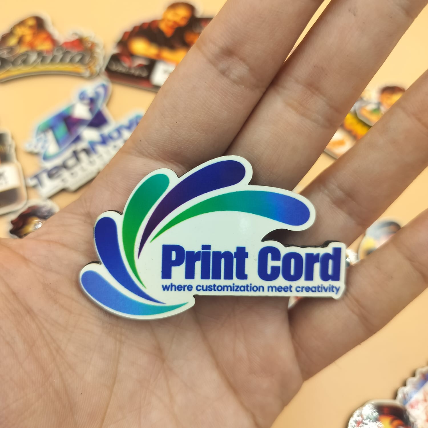 Customized Magnetic Badge