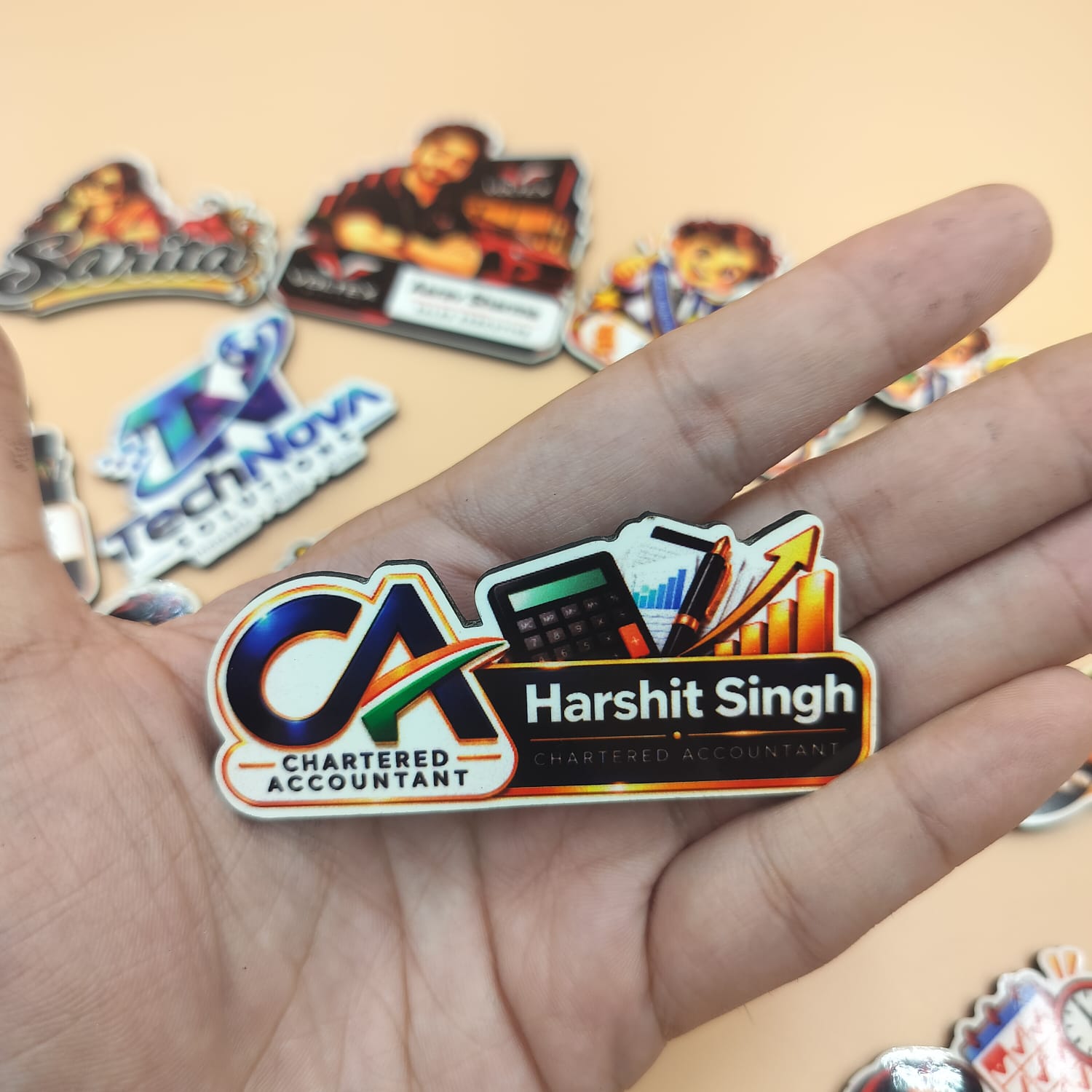 Customized Magnetic Badge