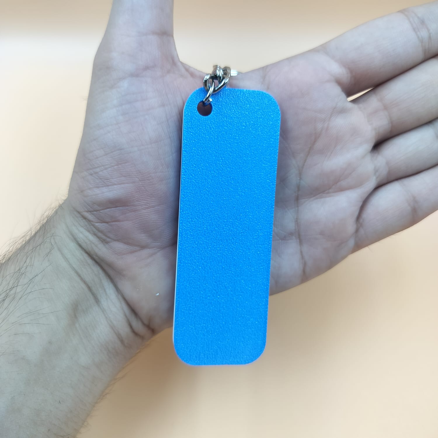Personalized Vehicle Number Plate Keychain
