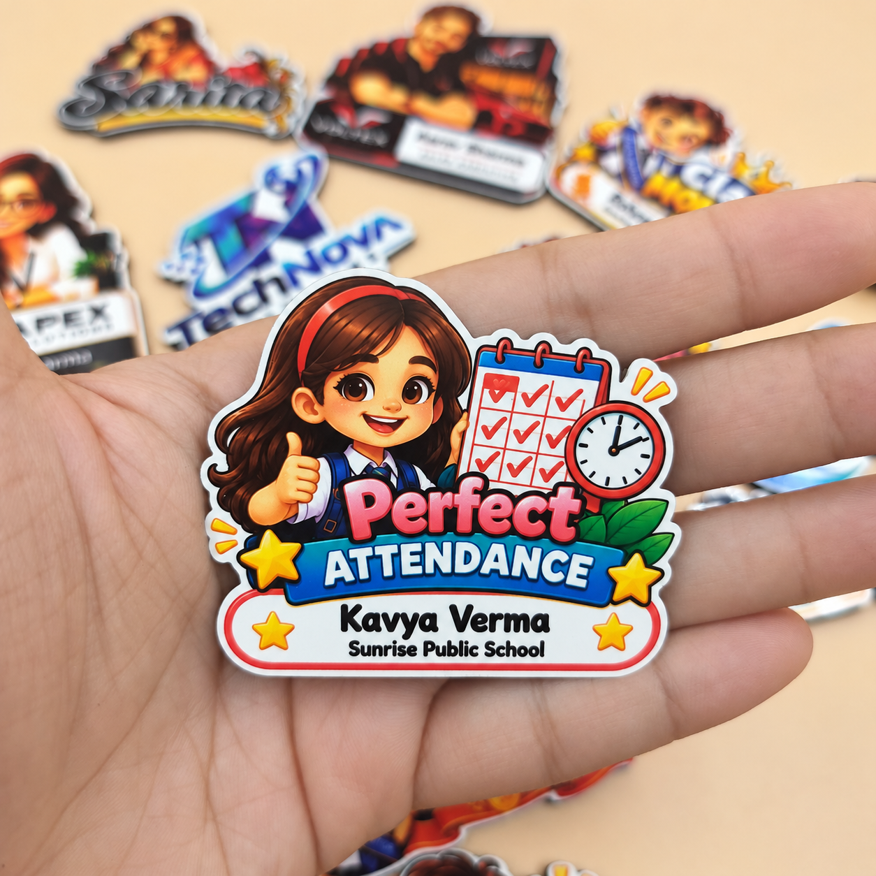 Customized Magnetic Badge