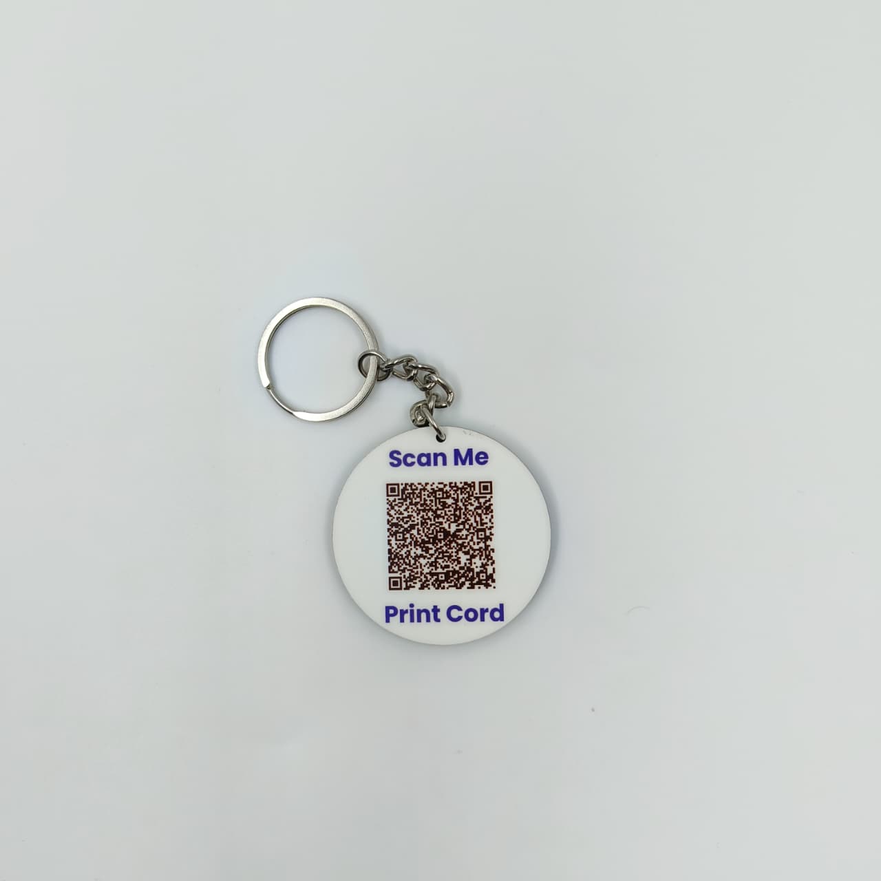 Single-Sided MDF Keychain