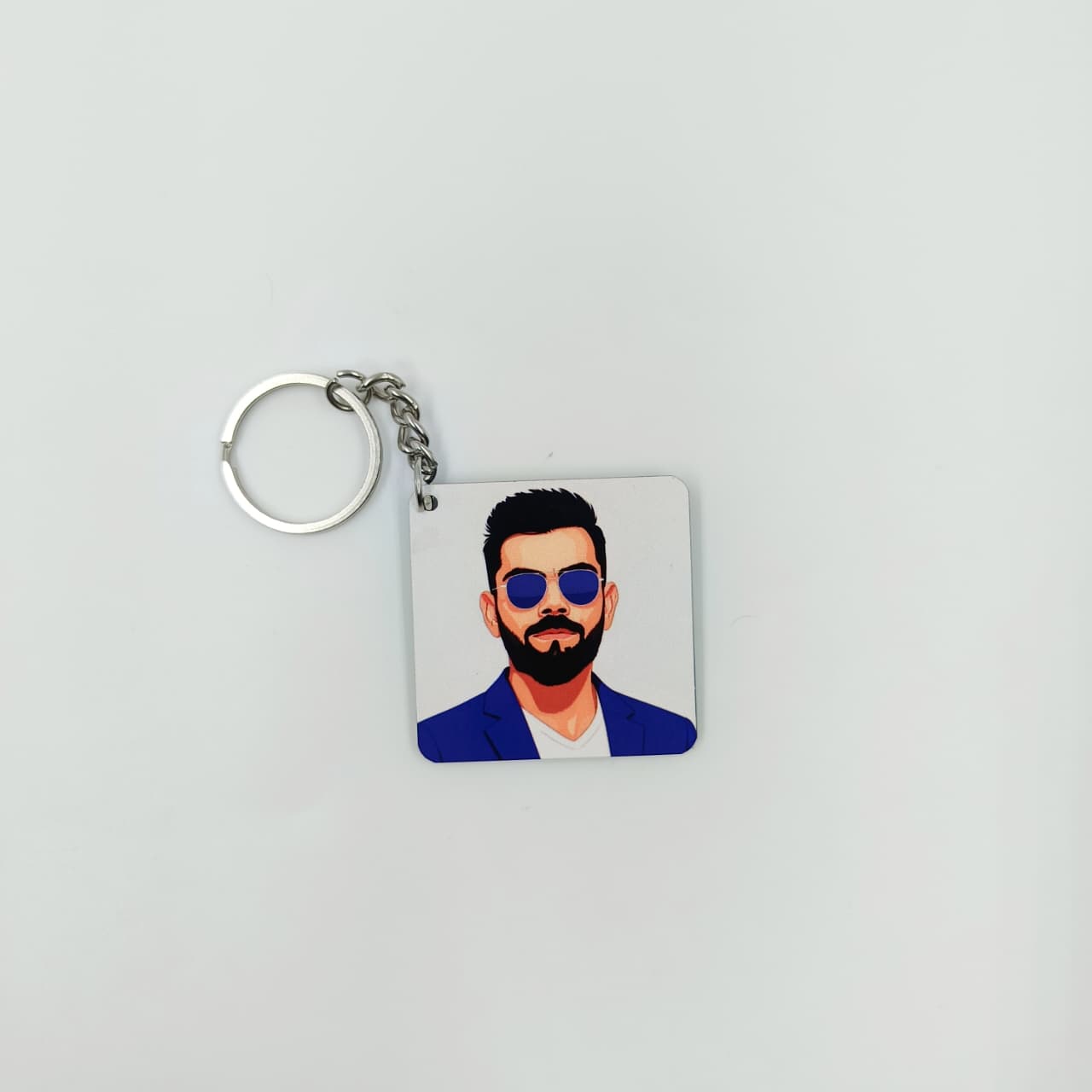 Single-Sided MDF Keychain