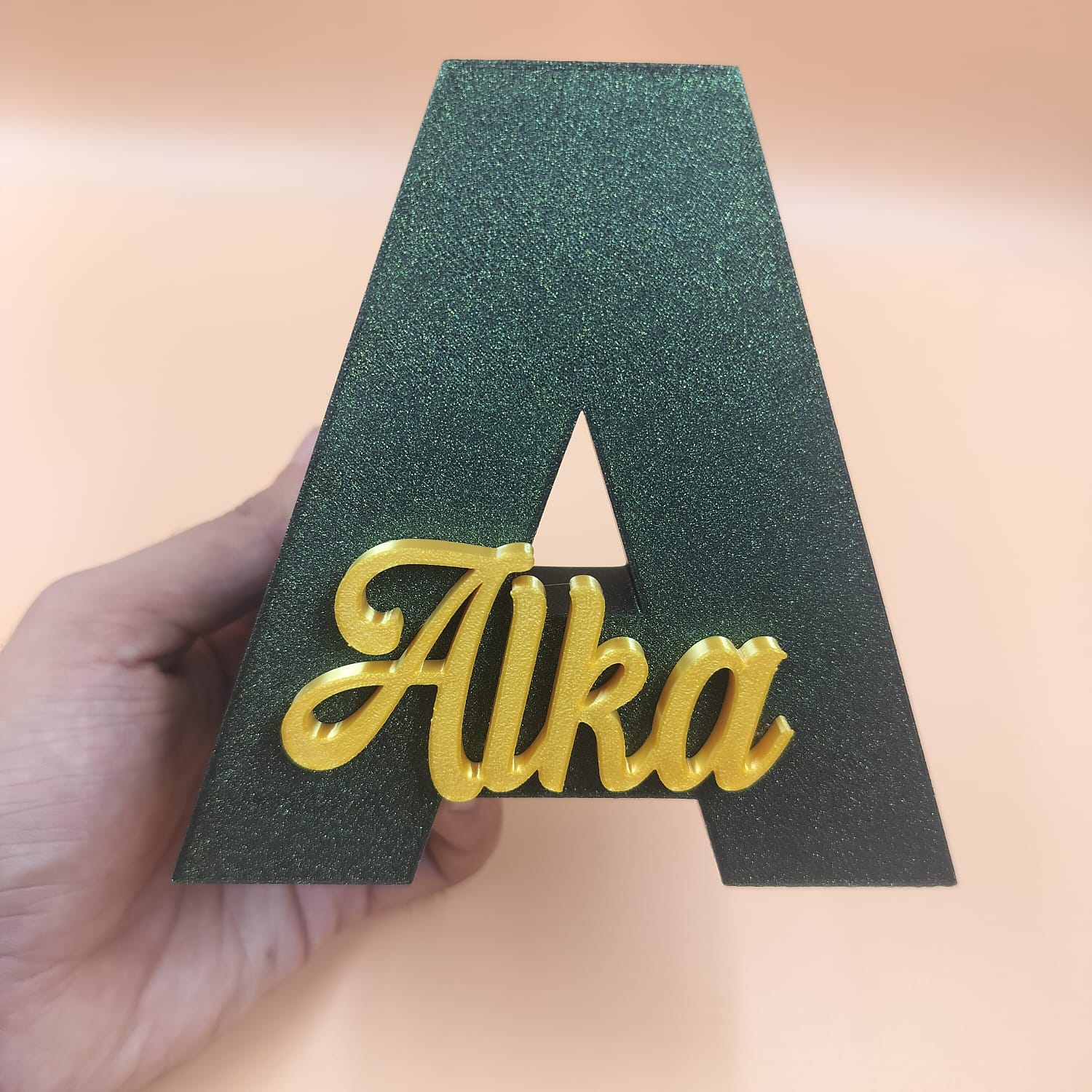 Glitter Letter Pen Holder | 3D Printed – PrintCord
