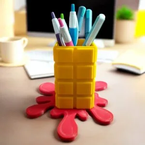 Print Cord Unique 3D Printed Pen Holders for Stylish Workspaces