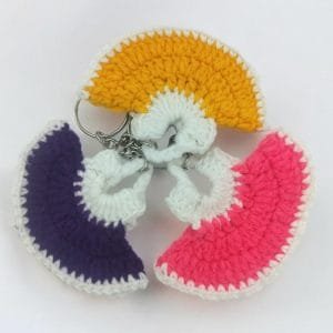 Woolen Frock Keychain (Pack of 1)