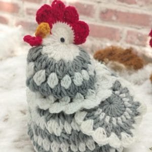 Grey Hen Showpiece