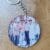 Arcylic Circle Keychain