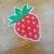 Strawberry Coaster