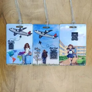 Print Cord Sublimated Travel Tag – Personalized Travel Companion