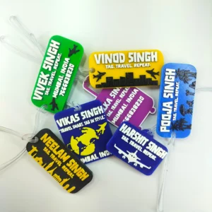 Print Cord Custom 3D Printed Travel Tag – Personalized Name Luggage Tag for Suitcases, Bags & Backpacks | Unique & Durable Travel Accessory