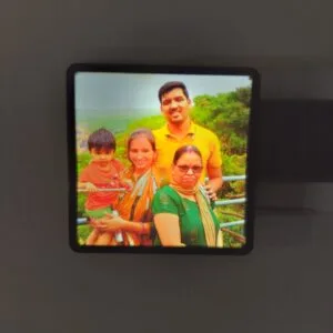 🖼️ Glowing Photo Frame – Personalized Sublimation Gift by PrintCord