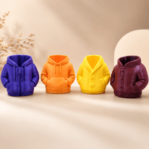 Hoodie Pen Holder – Premium 3D Printed Desk Organizer for Home, Office & Study Table