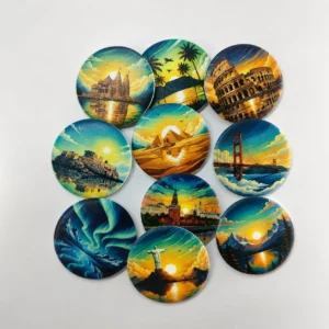 Print Cord Matte Finish Badges ( Premium Look And Durable ) | Size - 58mm