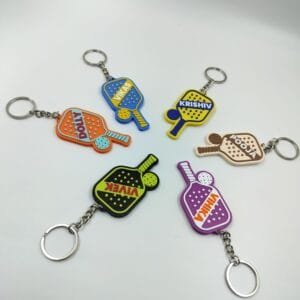 Pickleball keychain