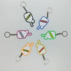 Pickleball keychain