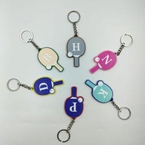 Table tennis keychain