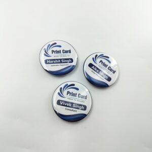 Print Cord Company Round Magnet Badge ( Rectangle Magnet )