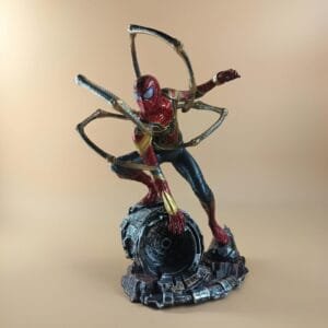 Spiderman Action Figure With Iron Suite
